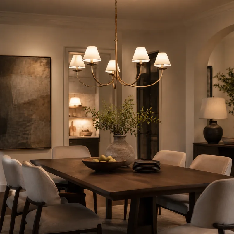 Dining room pendant lighting