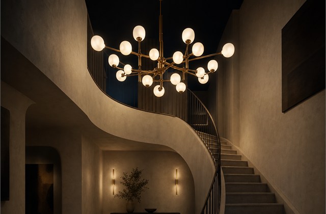 Statement chandelier scale option