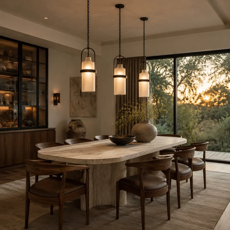 Dining room lighting inspiration