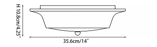 Kelly Wearstler Utopia Round Flush Mount