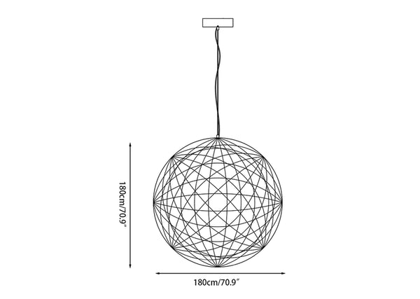 Raimond II Spherical Pendant Lamp