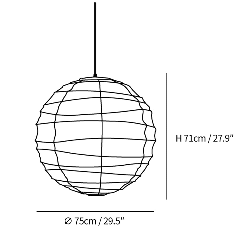 Akari 55D 75D Pendant Lamp