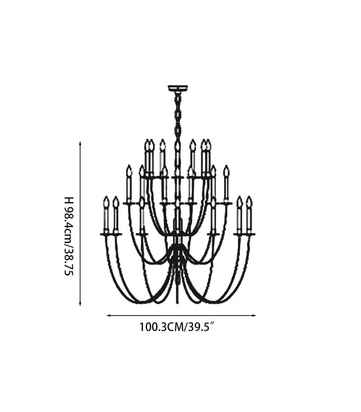 Thomas OBrien Erika Chandelier