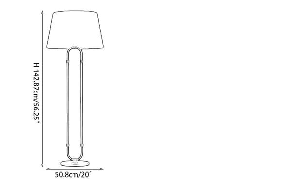 Katie Brass Floor Lamp