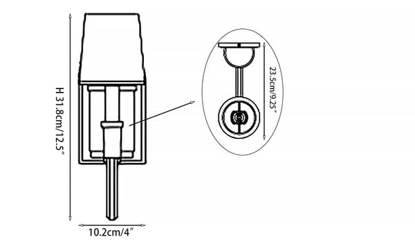 Vivian Single Wall Light