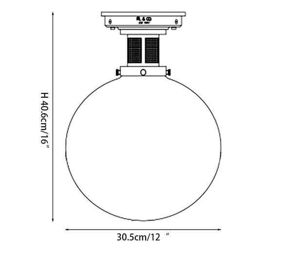 McCarren Flushmount Ceiling Light