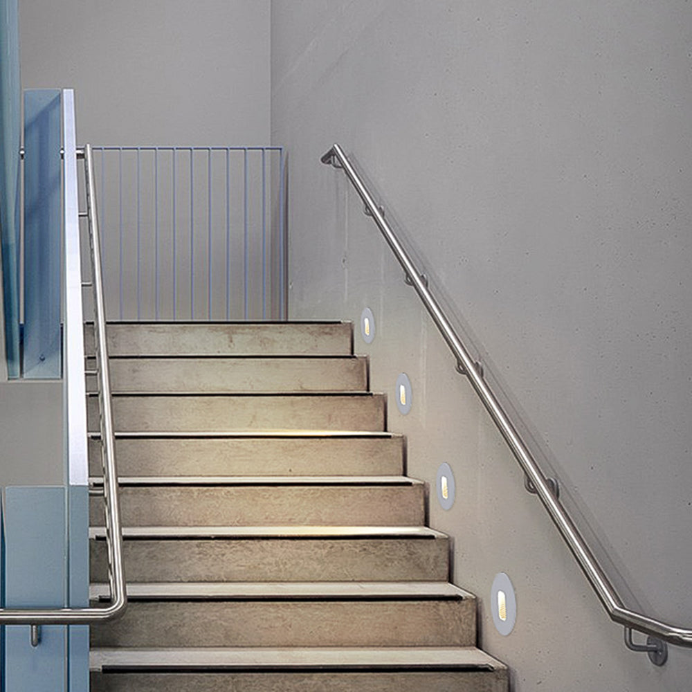 Orr Außen-Treppenleuchte, 4 Stile, ∅ 10CM - Lumpaz