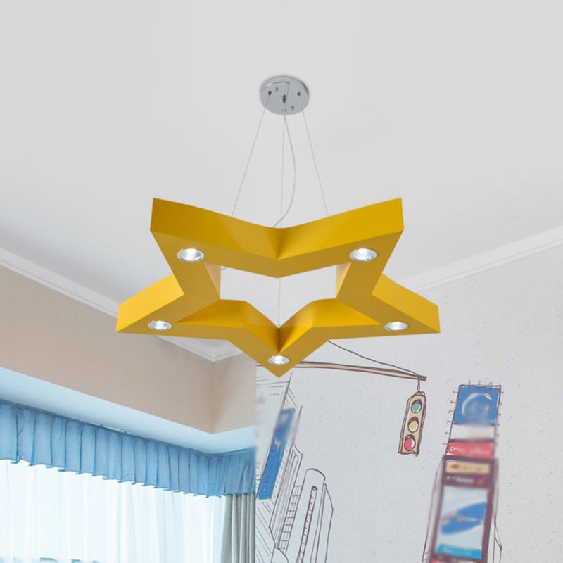 Minori Pendelleuchte Sterndesign, 4 Farben, 60CM Lang - Lumpaz