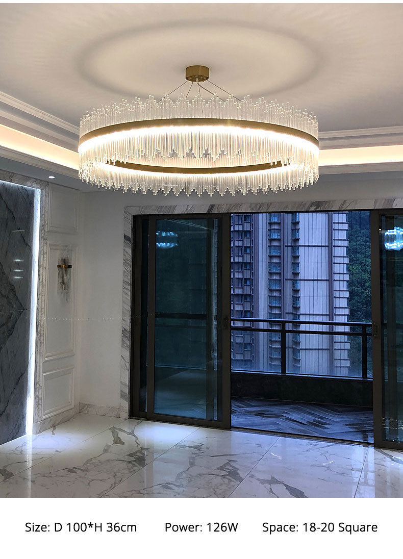 Marilyn Moderne Luxuriöse Kristall Kronleuchter, ∅50CM - Lumpaz