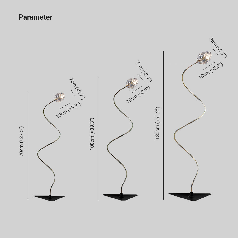 Bella Außenleuchte Blume, Höhe 70CM/100CM/130CM - Lumpaz