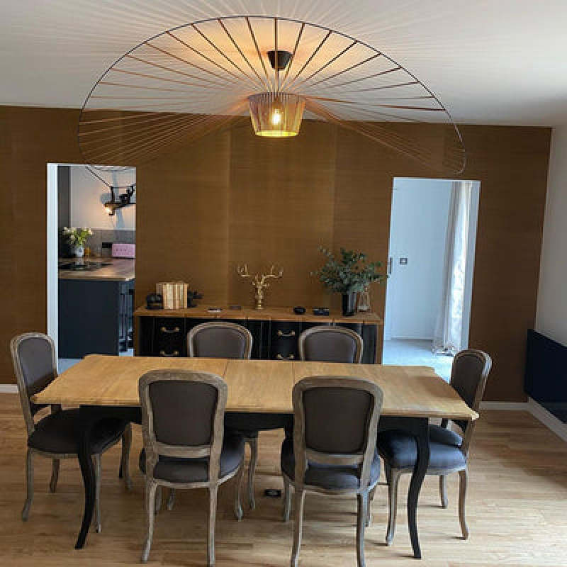 LED- Pendelleuchten - perfekt für Schlafzimmer, Küche, Braun - Lumpaz