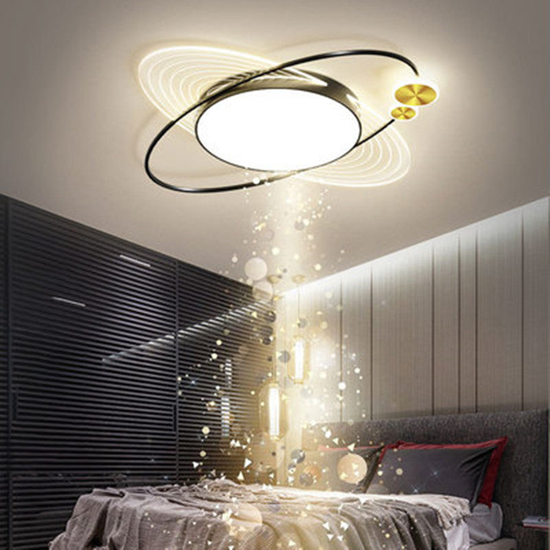 Lacey Modern LED Deckenleuchte Kreis-Design für Wohnzimmer Schlafzimmer, ∅58CM - Lumpaz