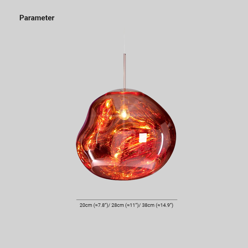 Mirza Pendelleuchten, Gold, ∅38CM - Lumpaz