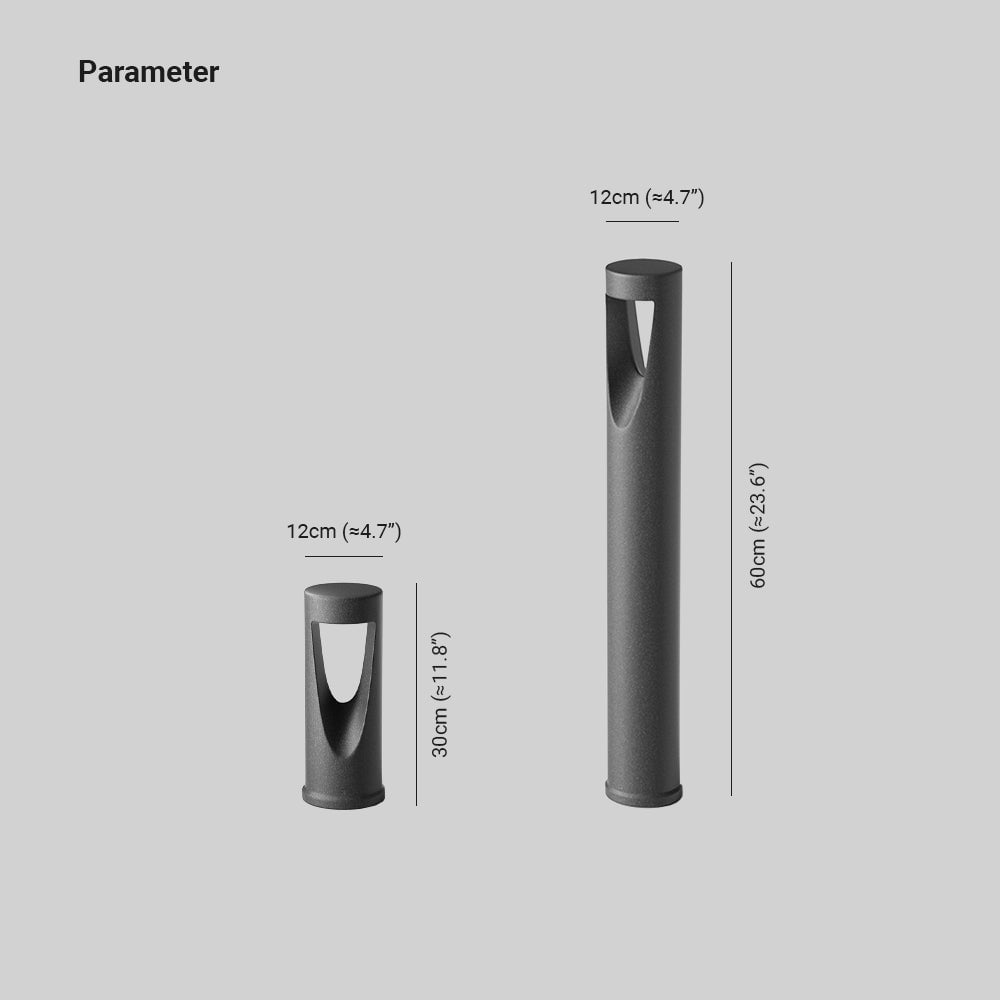 Pena Modern Außen-Wegeleuchte, 30/60CM Lang - Lumpaz