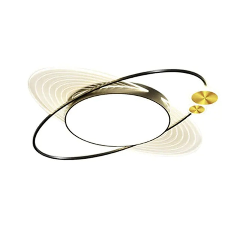 Lacey Modern LED Deckenleuchte Kreis-Design für Wohnzimmer Schlafzimmer, ∅58CM - Lumpaz