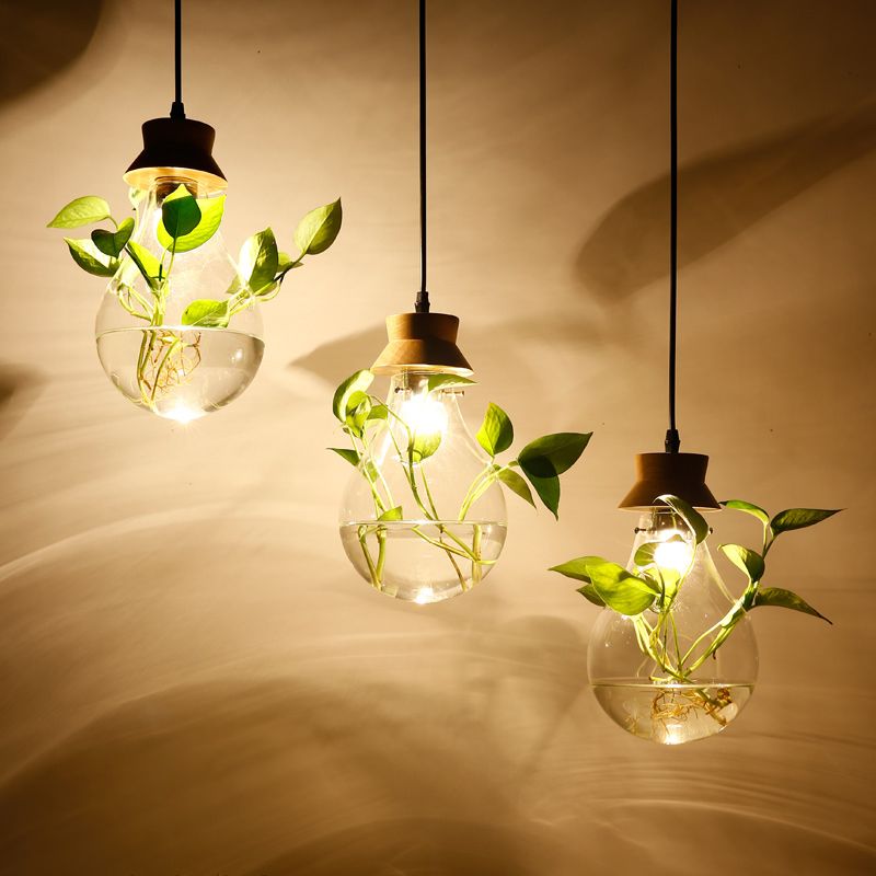 Nest Pendelleuchte Pflanzentopf-Cluster, 2 Farben/Shape, 1/3-flammig - Lumpaz