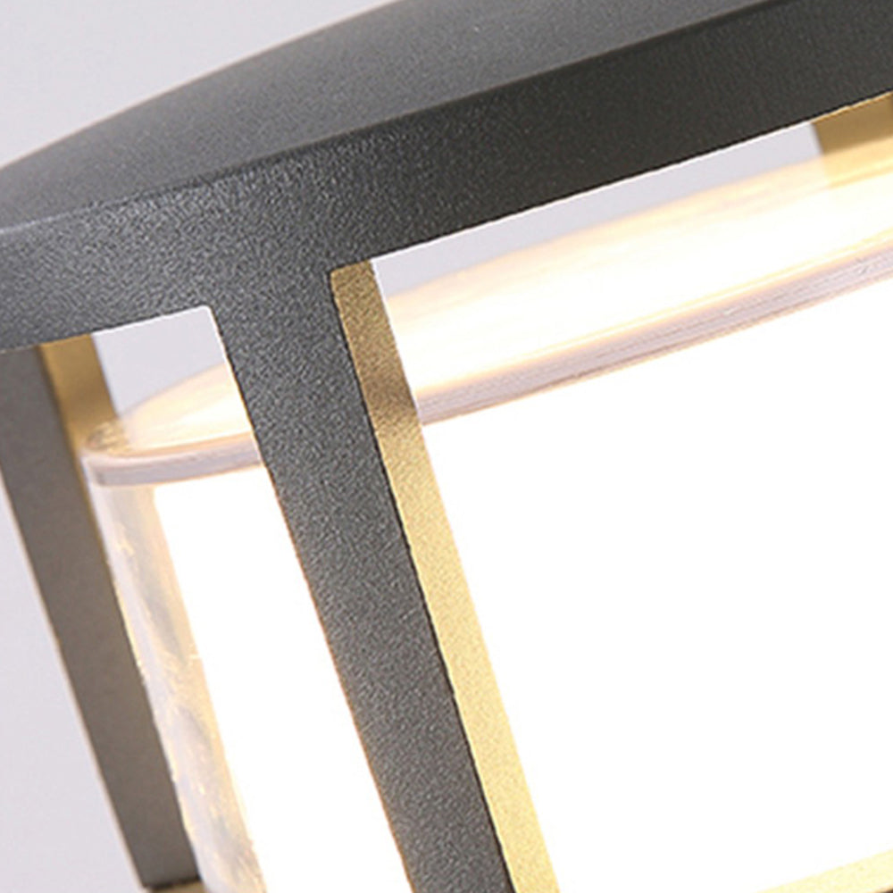 Pena Schwarz & Weiß Außensockelleuchte,  ∅11/16CM - Lumpaz