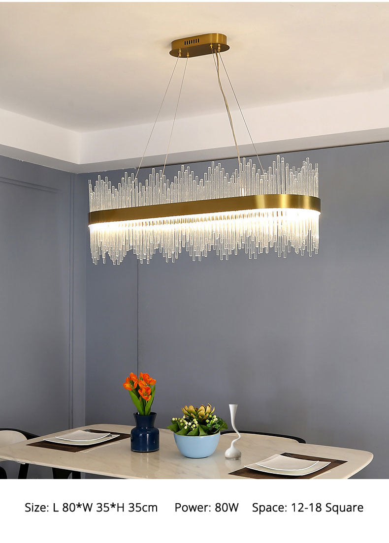 Marilyn Moderne Luxuriöse Kristall Kronleuchter, ∅50CM - Lumpaz