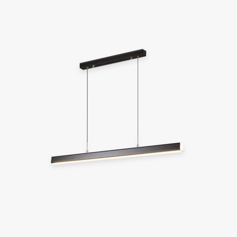 Edge Moderne einfache lineare LED Pendelleuchte, L 80/150CM - Lumpaz