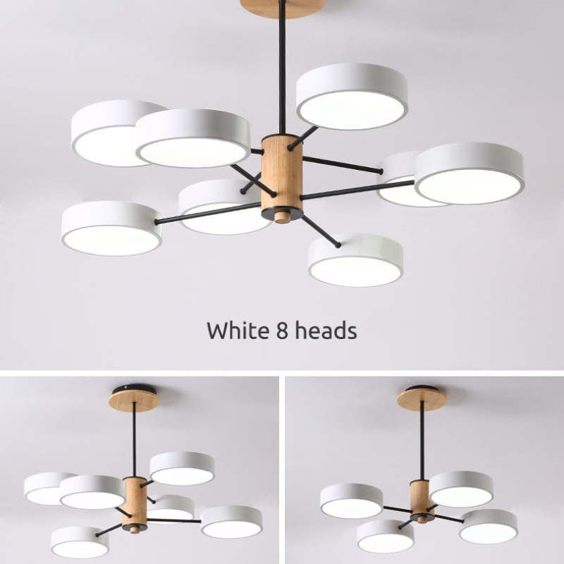 Moderne Industrielle Kronleuchter Pendelleuchte, Grau - Lumpaz