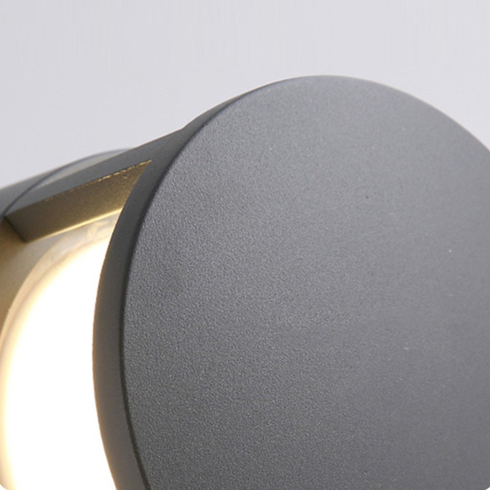 Pena Schwarz & Weiß Außensockelleuchte,  ∅11/16CM - Lumpaz