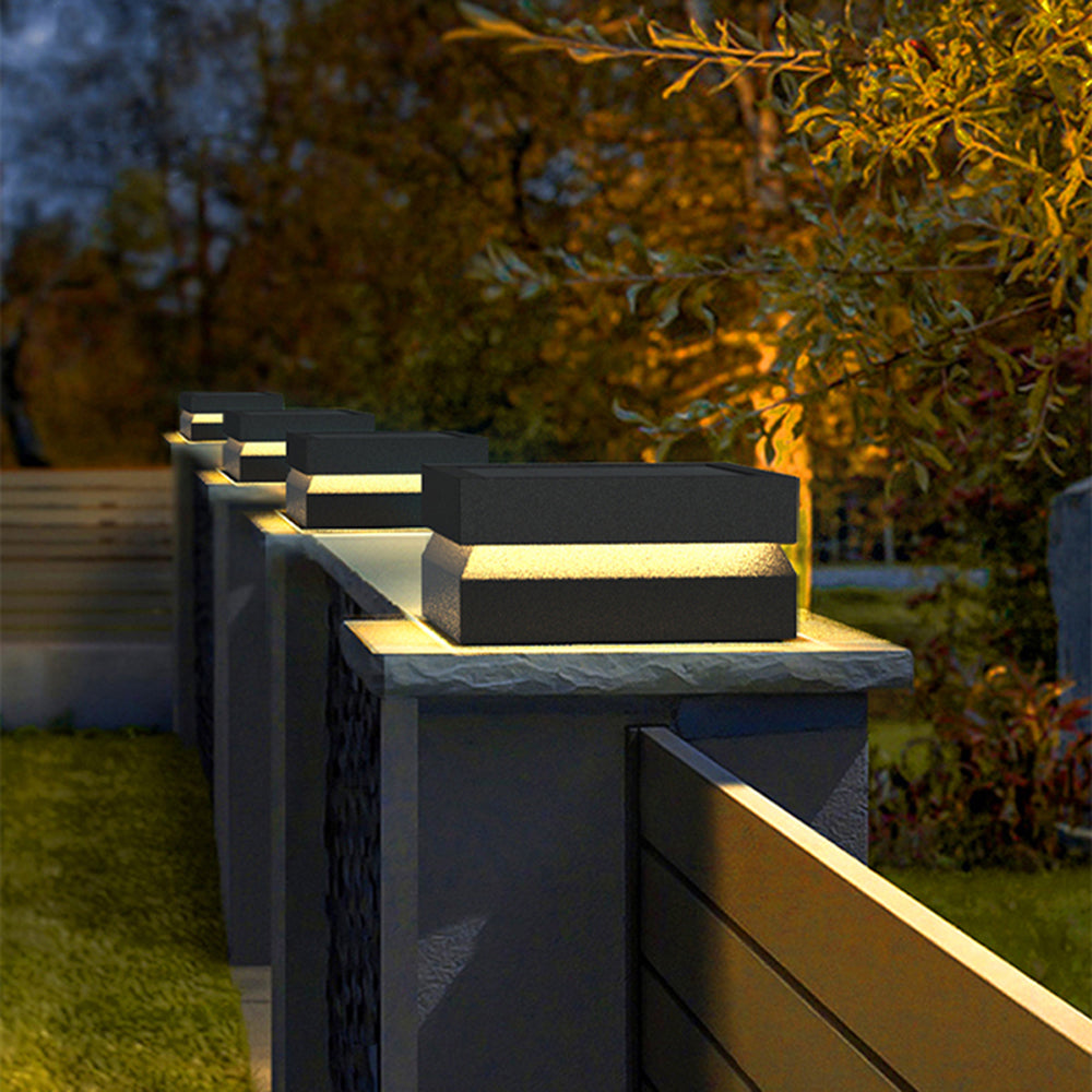 Riley Solar Außensockelleuchte, 25CM/30CM/40CM Lang - Lumpaz