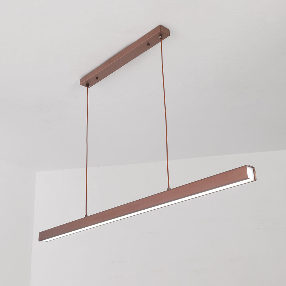 Edge Moderne einfache lineare LED Pendelleuchte, L 80/150CM - Lumpaz