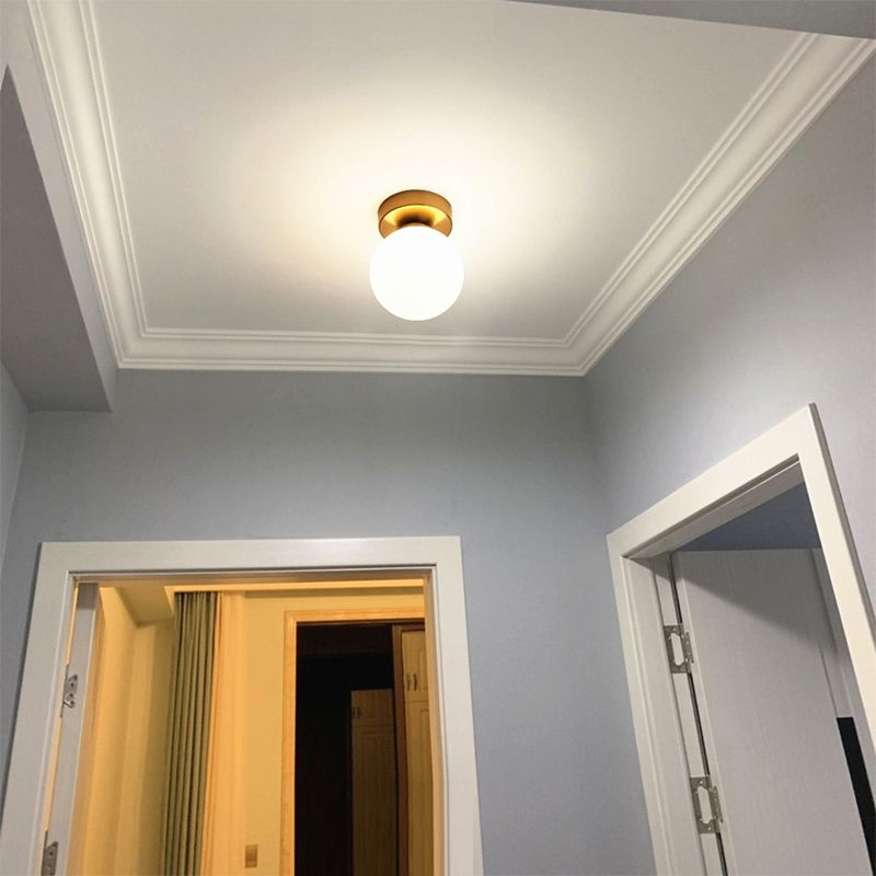 Valentina Rund Deckenleuchte, 2 Farben, ∅13CM - Lumpaz