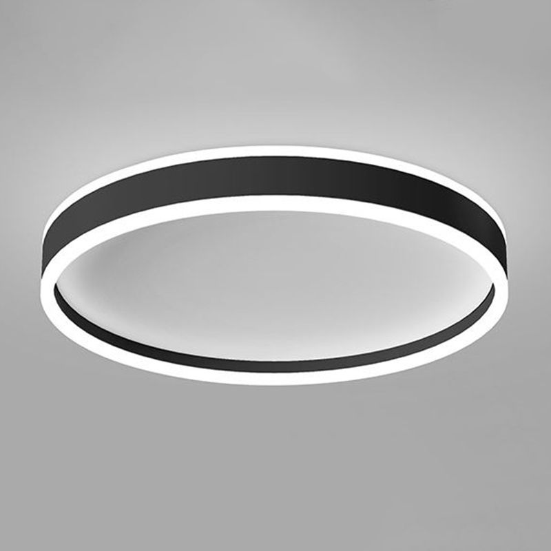 Quinn Deckenleuchte Ring, Minimalistisch, 2 Farben, ∅40CM/50CM - Lumpaz