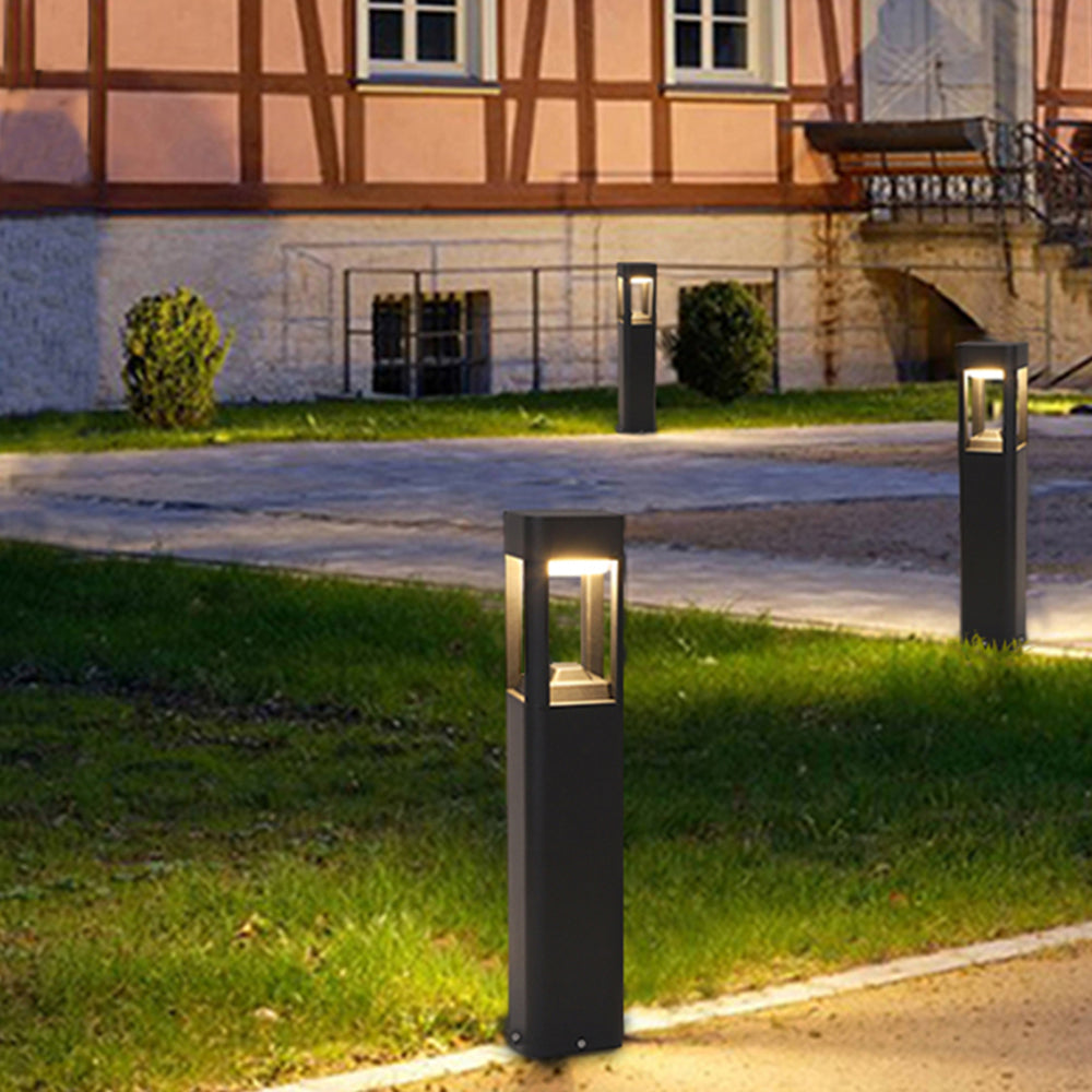 Pena Außensockelleuchte Rechteckig, 2 Stile, 30CM/60CM/90CM Lang - Lumpaz