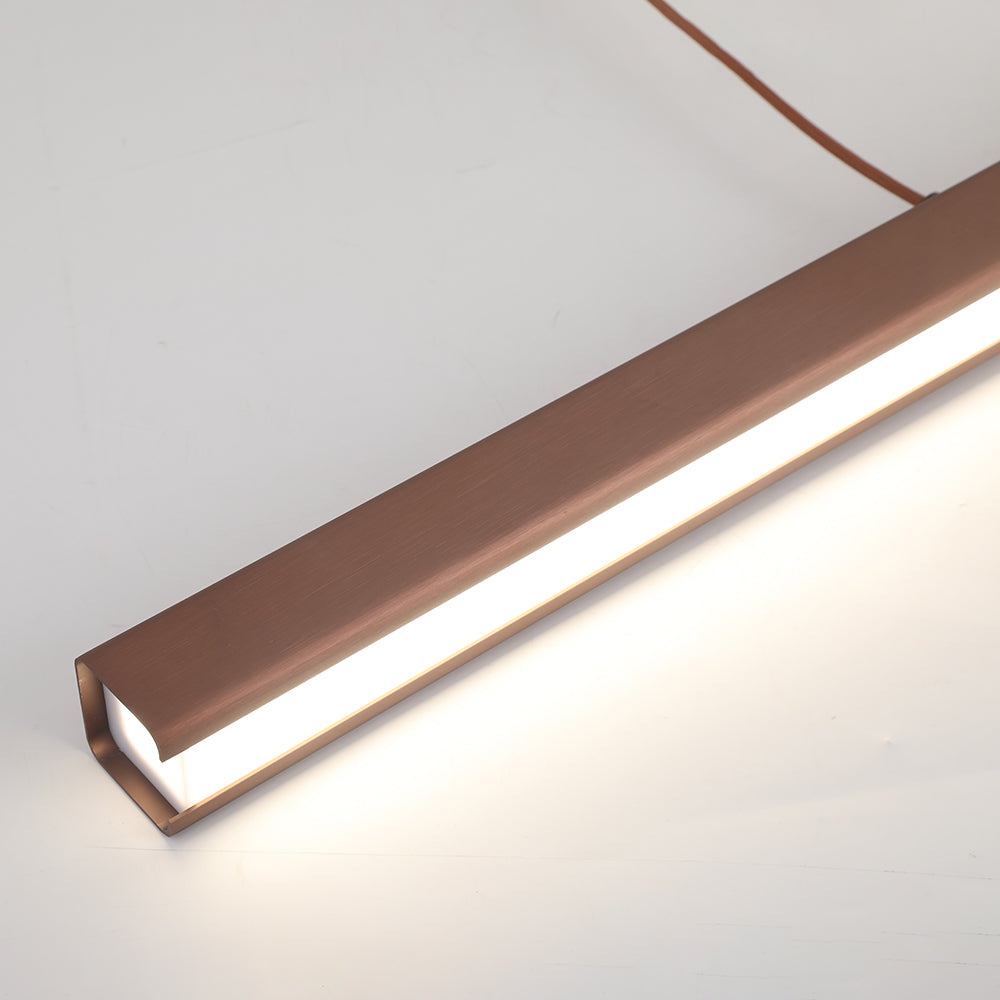 Edge Moderne einfache lineare LED Pendelleuchte, L 80/150CM - Lumpaz