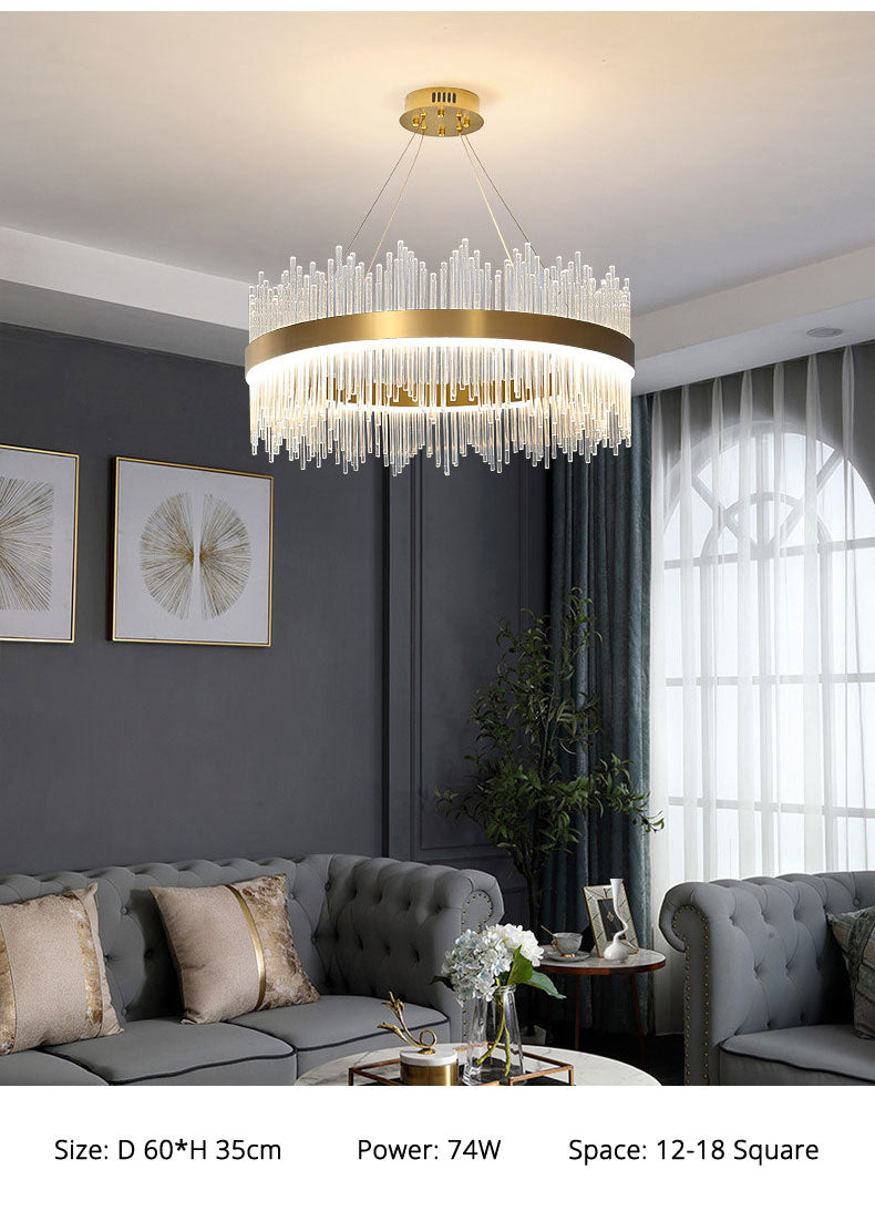 Marilyn Moderne Luxuriöse Kristall Kronleuchter, ∅50CM - Lumpaz