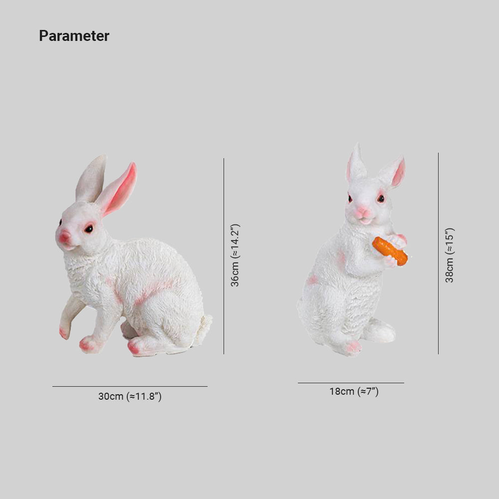 Alice Außenstehleuchte Kaninchenform, 2 Stile - Lumpaz