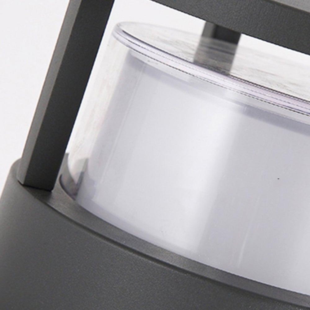 Pena Schwarz & Weiß Außensockelleuchte,  ∅11/16CM - Lumpaz