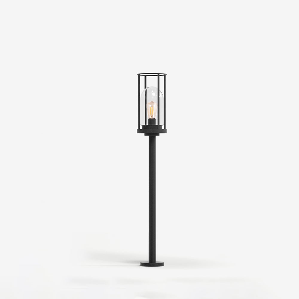 Pena Außen-Wegeleuchte Schwarz, Solar, 32/77CM Lang - Lumpaz