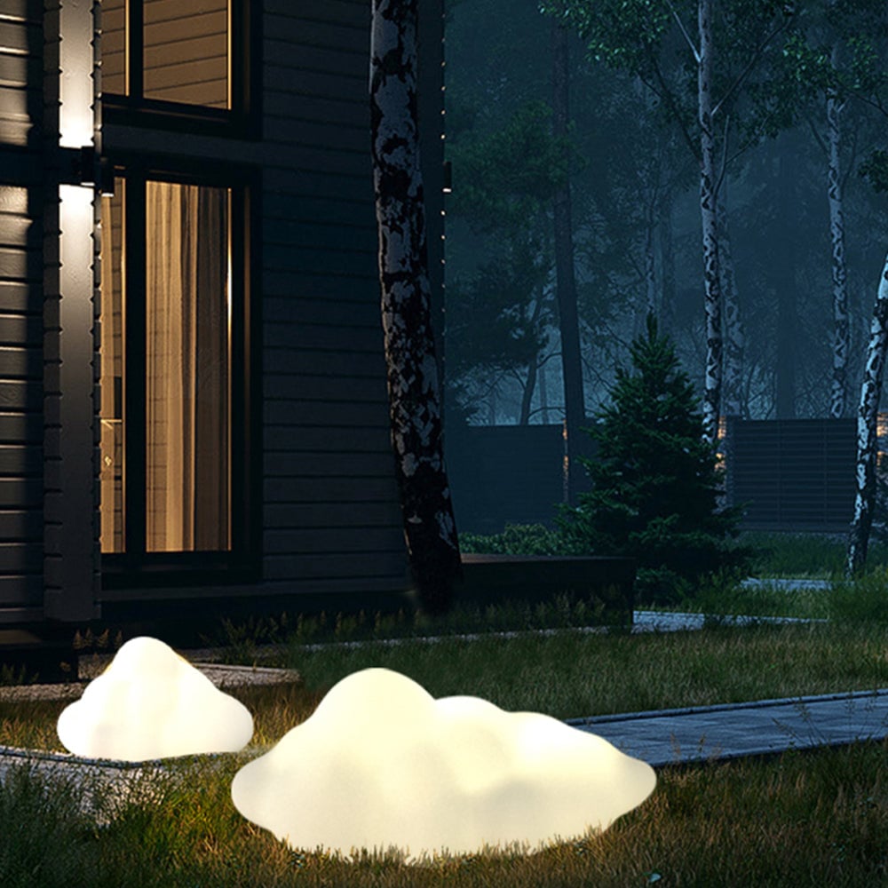 Minori Außenleuchte Wolke, Wiederaufladbar, 30CM/55CM/60CM/90CM/120CM/180CM Lang - Lumpaz