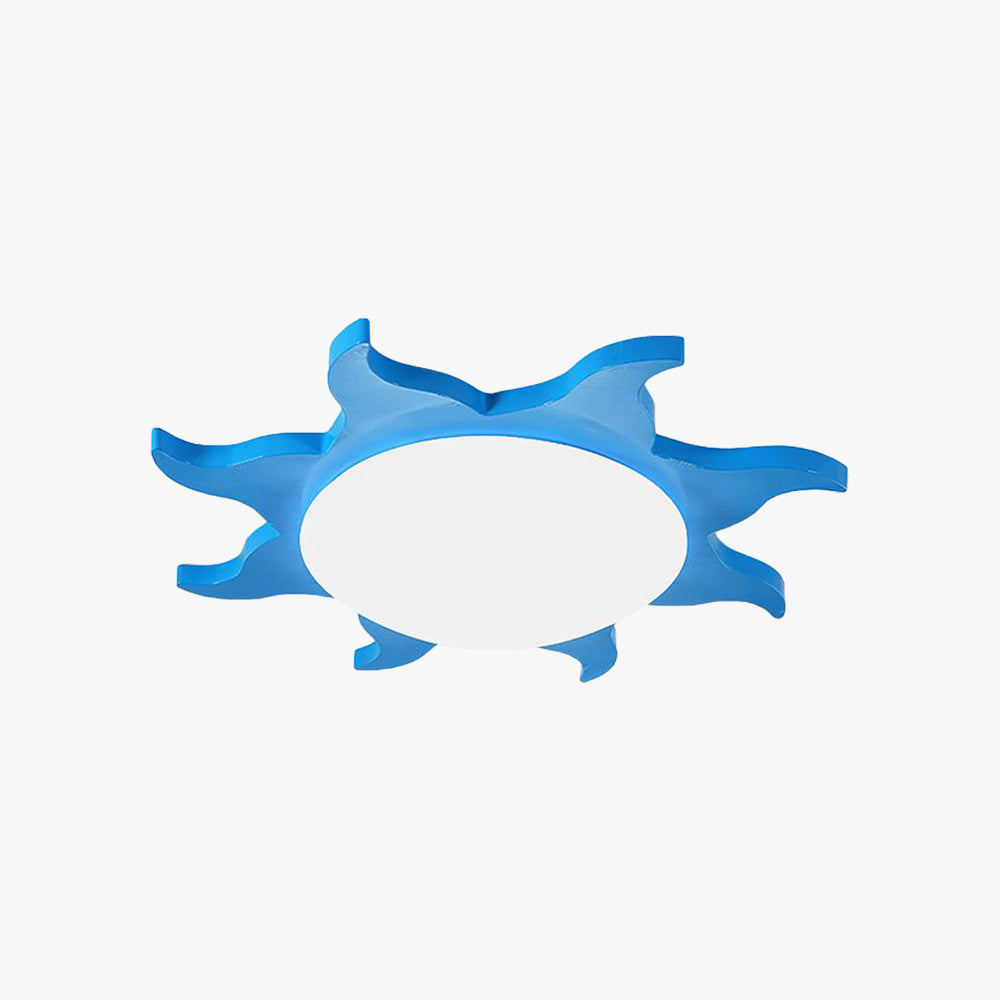 Freja Deckenleuchte Sonne, 4 Farben, ∅40CM/64CM - Lumpaz