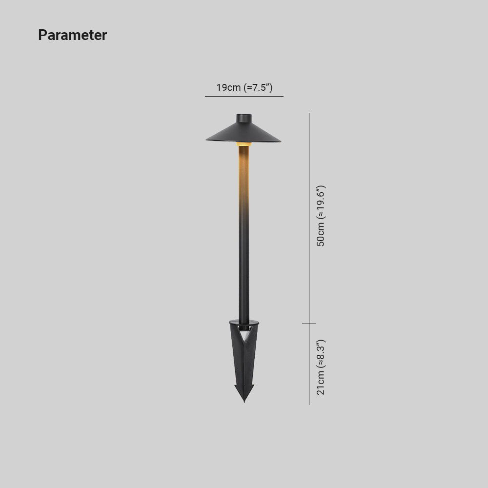 Carins Außen-Wegeleuchte, 50CM Lang - Lumpaz