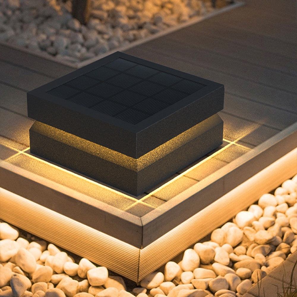 Riley Solar Außensockelleuchte, 25CM/30CM/40CM Lang - Lumpaz