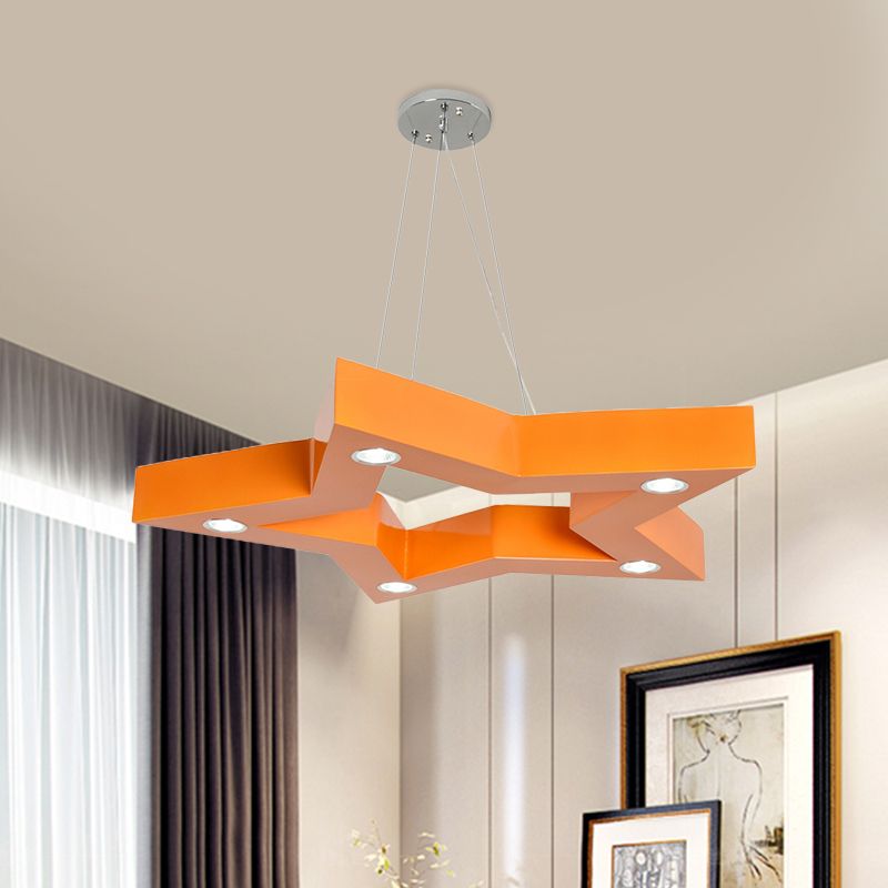 Minori Pendelleuchte Sterndesign, 4 Farben, 60CM Lang - Lumpaz