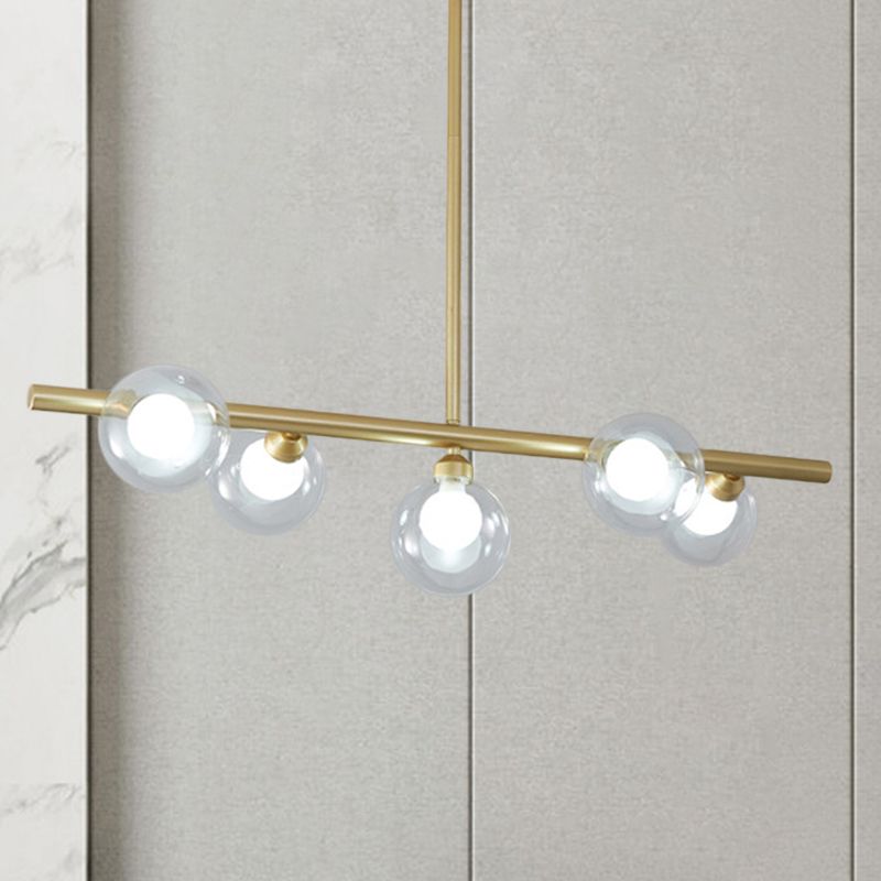 Valentina Pendelleuchte Linear, 2 Farben, 5/6-flammig - Lumpaz