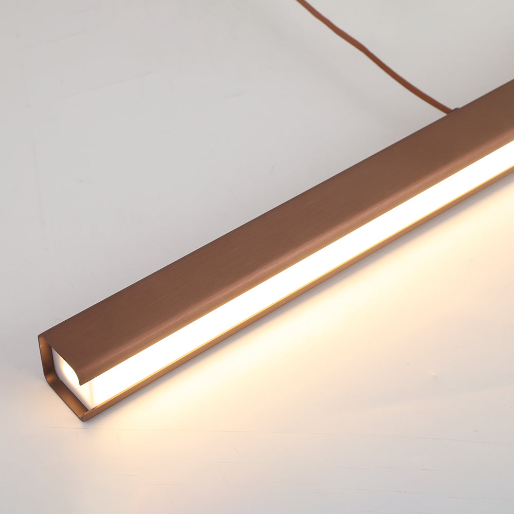 Edge Moderne einfache lineare LED Pendelleuchte, L 80/150CM - Lumpaz