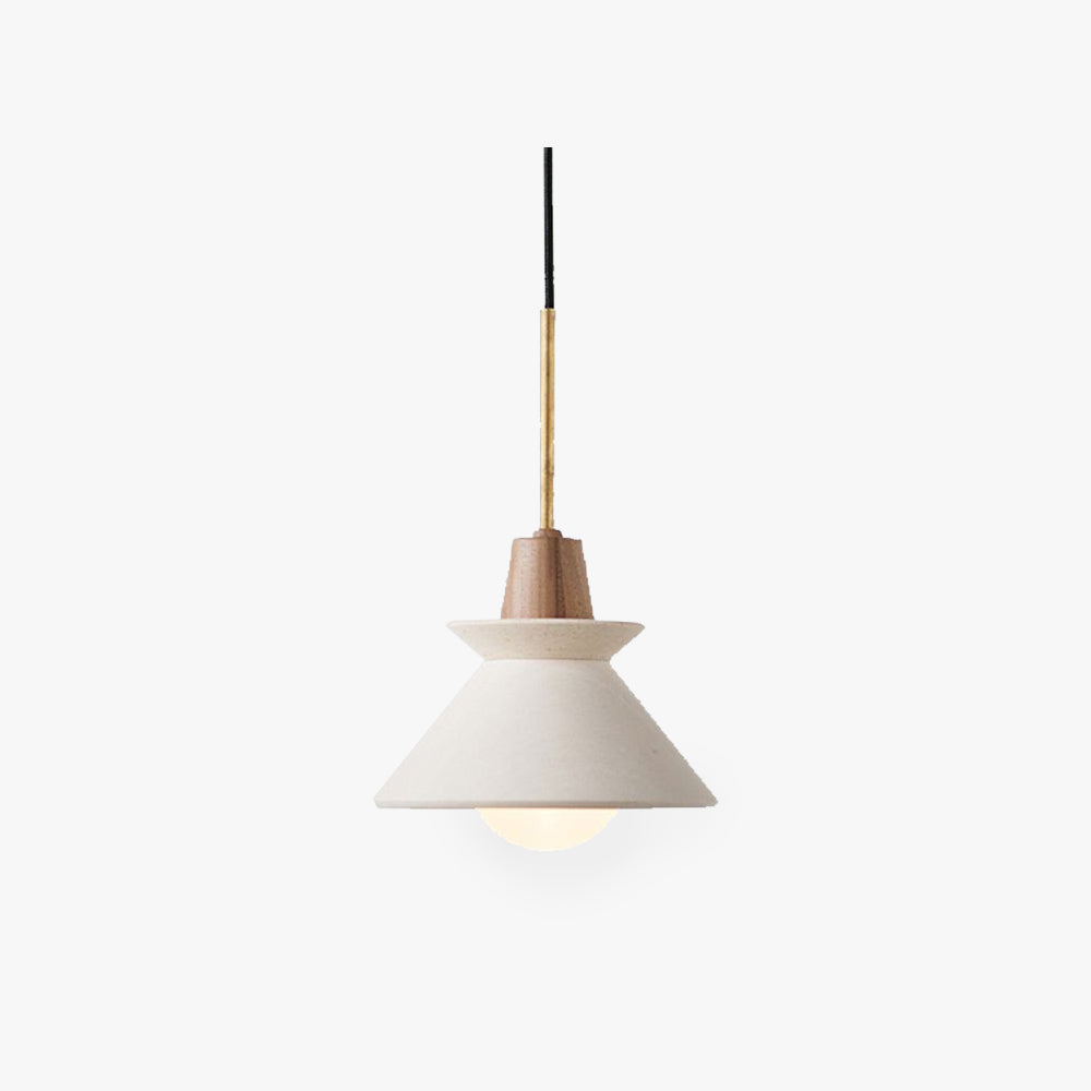 Ozawa MInimalistisch Pendelleuchte Weiß, ∅20/25CM - Lumpaz