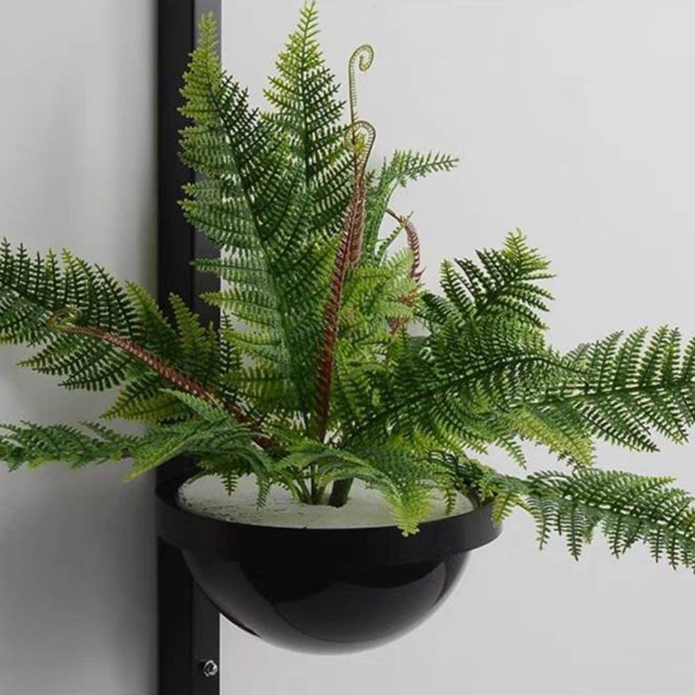 Valentina Außenwandleuchte mit Pflanztopf, Solar, 4 Stile, 55/100/120CM Lang - Lumpaz