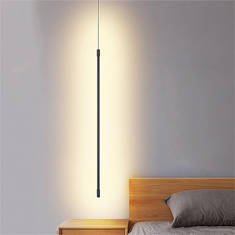 Edge Moderne Nachttischlampe LED Pendelleuchten, L 80CM - Lumpaz