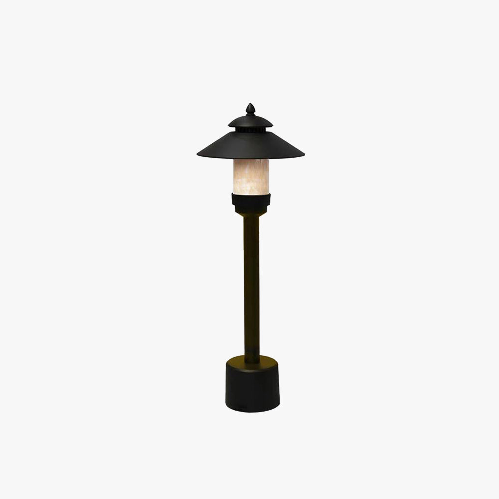 Carins Außen-Wegeleuchte Minimalistisch, Aluminium & Marmor, 59CM Lang - Lumpaz