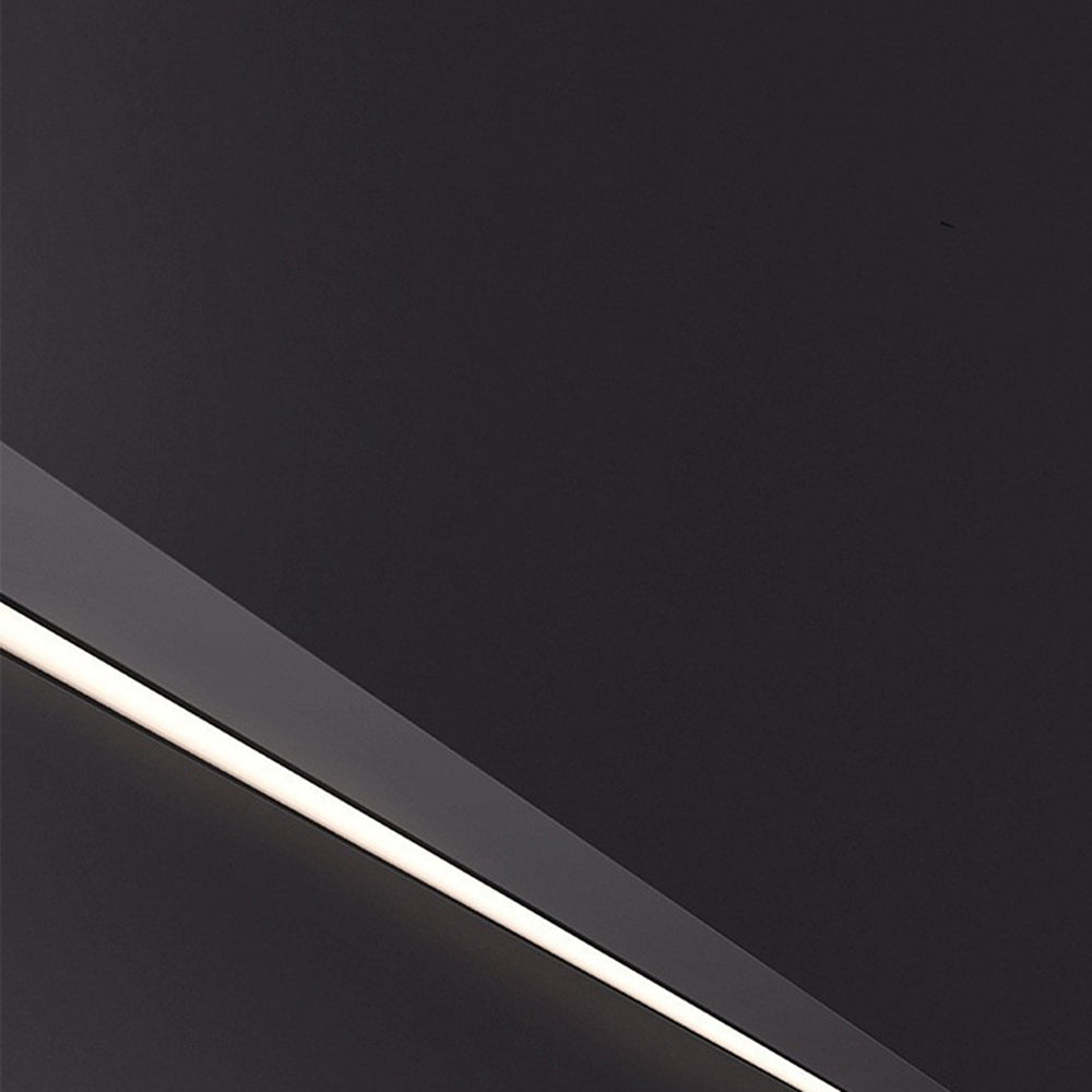 Edge Schlank Linear Wandlampe, Metall&Acryl, L 80/120CM - Lumpaz