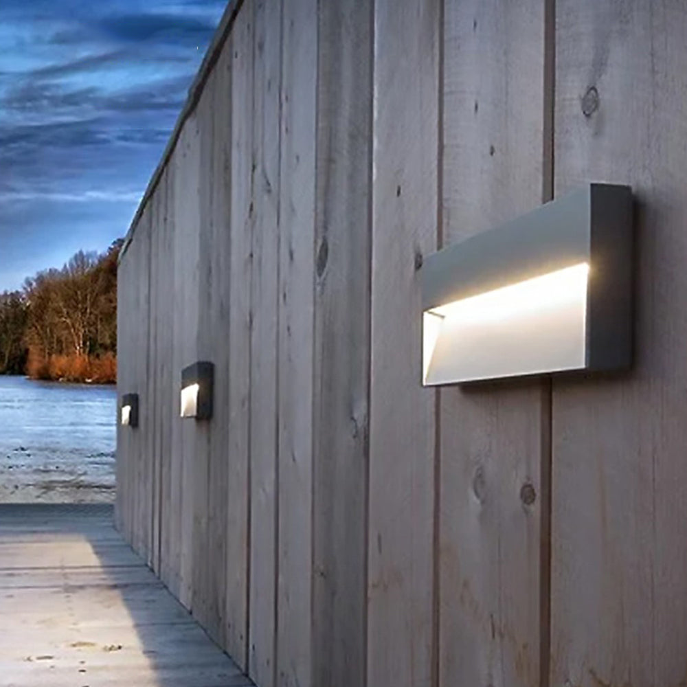 Orr Außen-Treppenleuchte, Minimalistisch, Höhe 9CM/11CM/12CM - Lumpaz