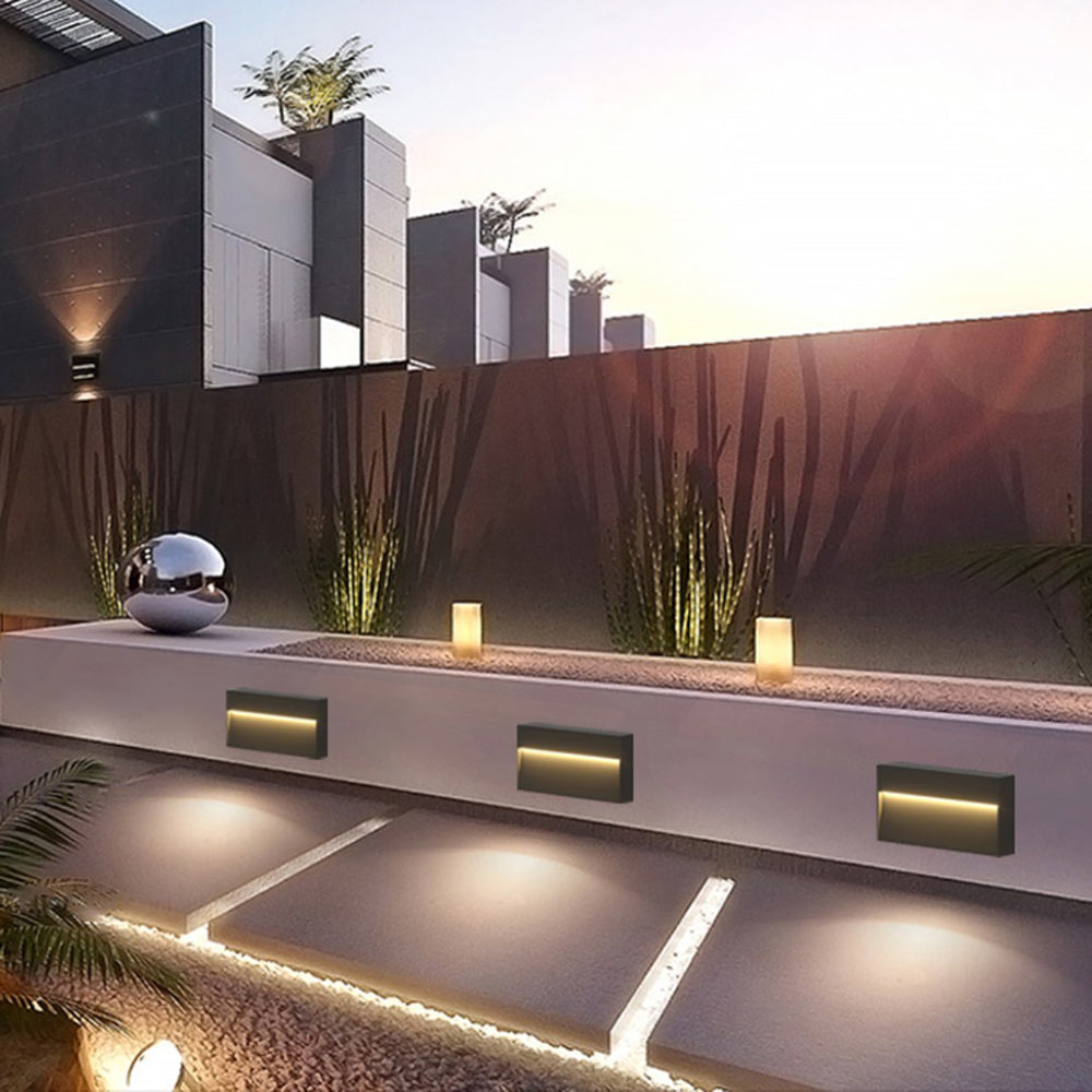 Orr Außen-Treppenleuchte, Minimalistisch, Höhe 9CM/11CM/12CM - Lumpaz