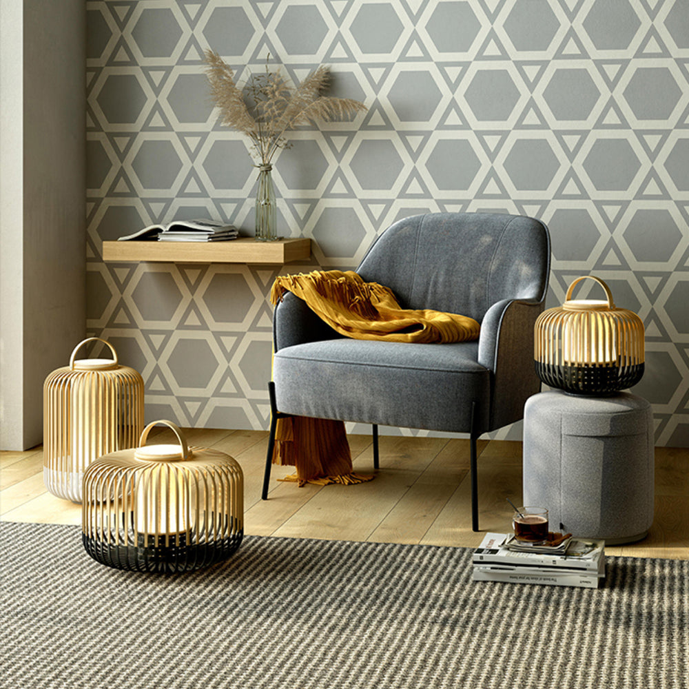 Muto Außenstehleuchte Bambus, 2 Farben, Höhe 29/33/44CM - Lumpaz